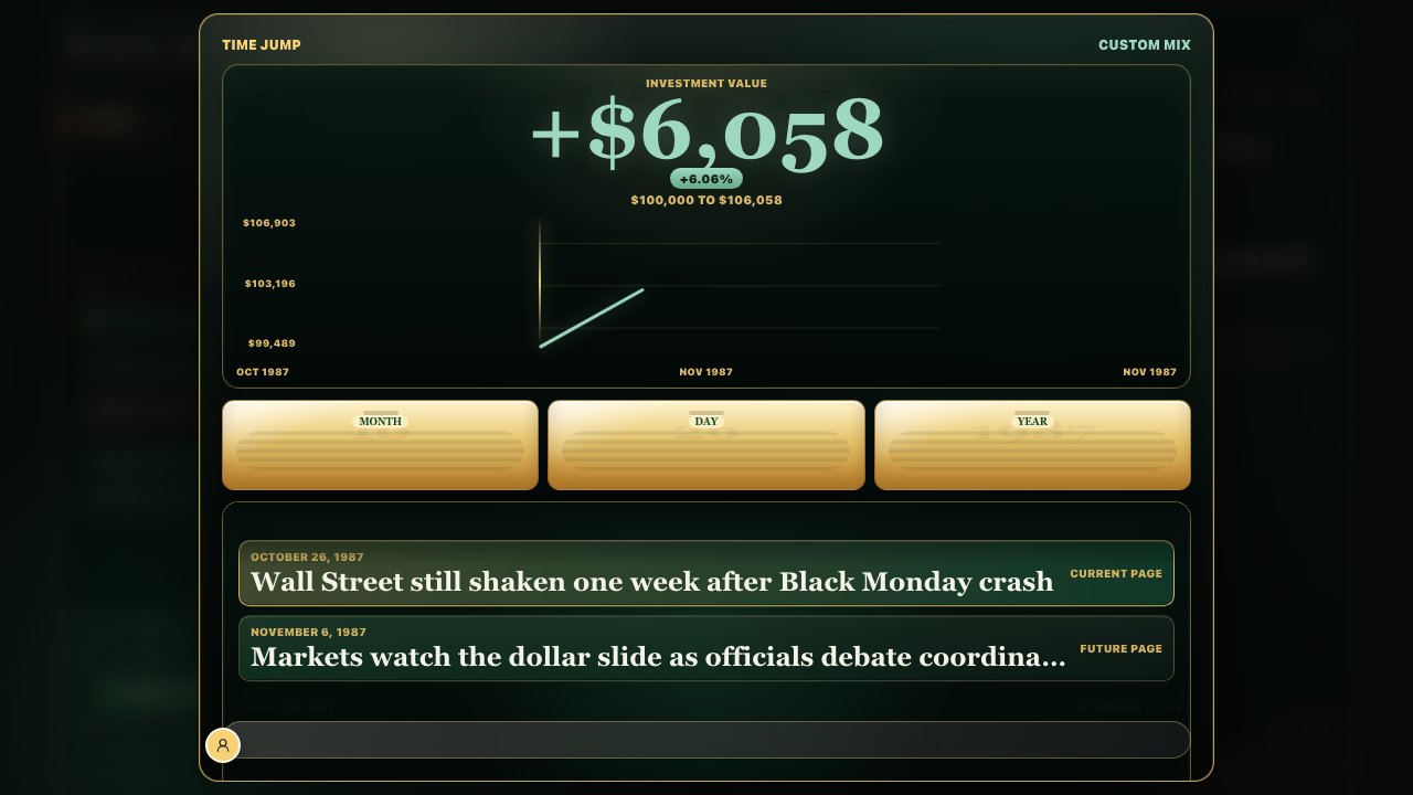 Front Page Fortune market decision game